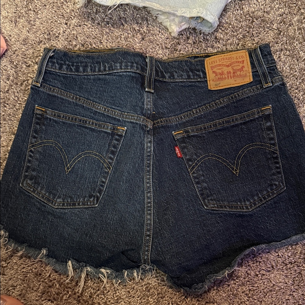 Levi's Women's Classic Blue Jean Shorts